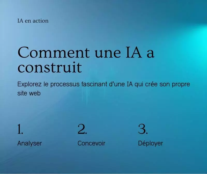 Comment une IA a construit son propre site web